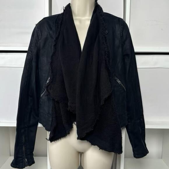 Free People Layered Moto Jacket - Picture 1 of 6